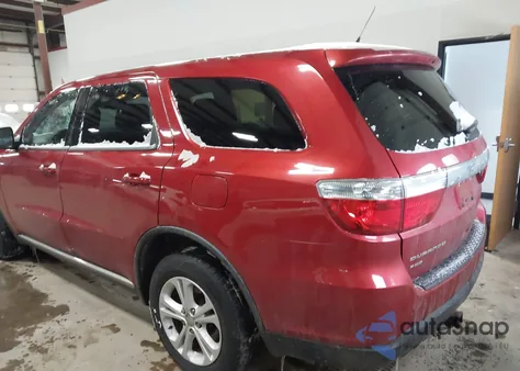 2011 Dodge Durango Express from USA, damaged, VIN 1D4RE2GGXBC699715